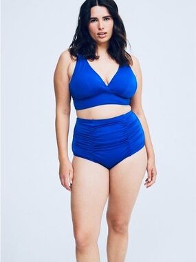 New Penningtons High Waisted Bikini Bottom size 14 NWT